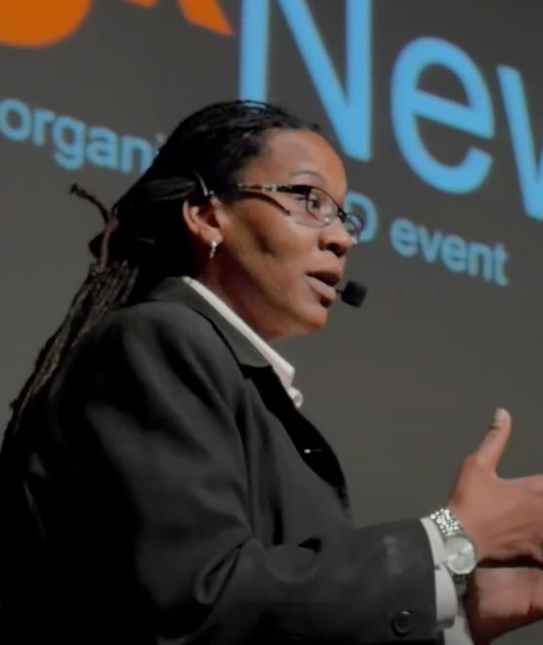 Dr. Ebony Green speaking